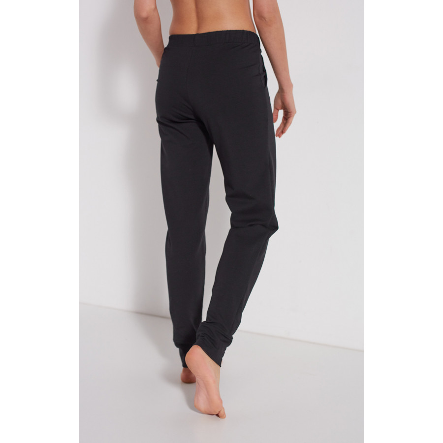 Bas de pantalon d'intérieur en coton lanière de fermeture taille élastique - Coemi-Lingerie