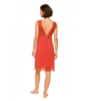 Fitted, sleeveless micromodal nightdress in a choice of 2 lengths - Coemi-lingerie