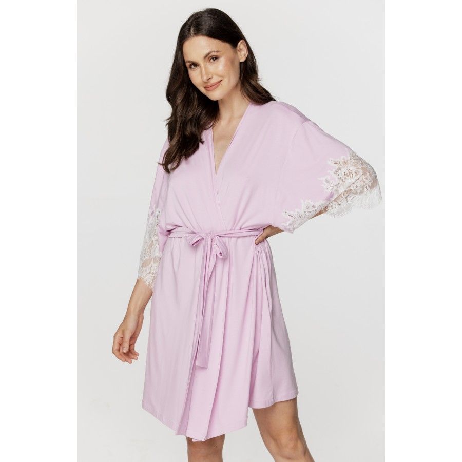 Disponible du XS au XXL
94% micromodal, 6% elasthanne
Longueur : 88 cm  (M)