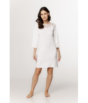 Lateral camisón micromodal caída amplia encaje bajo