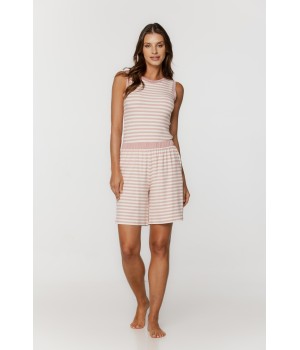 Magnifique ensemble de pyjama top et short accompagné de poches