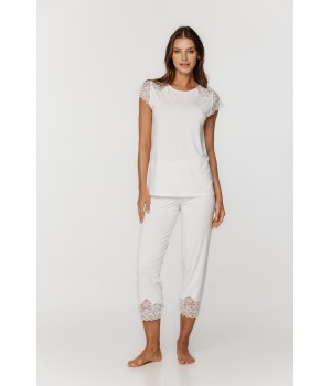 Pijama mujer micromodal elastano vista frontal