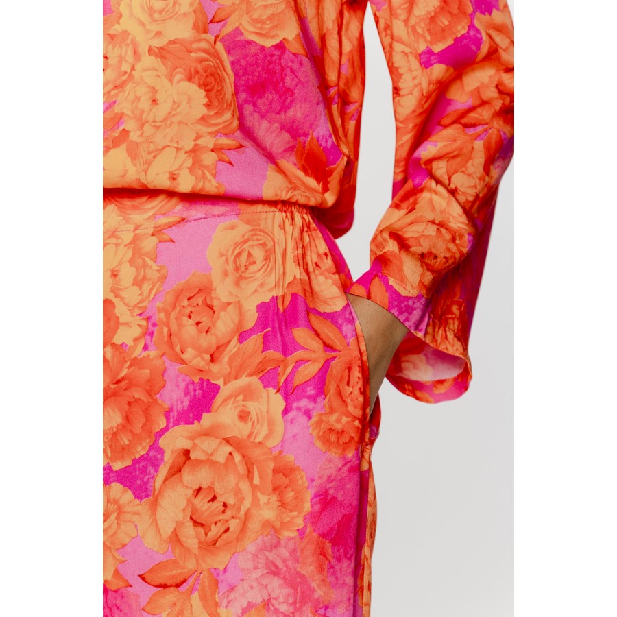 Viscose pyjama set with shirt-style top and loose, flowing trousers 5 - www.coemi-lingerie.com 