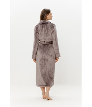 Peignoir long velours COEMI disponible du XS au 5XL
